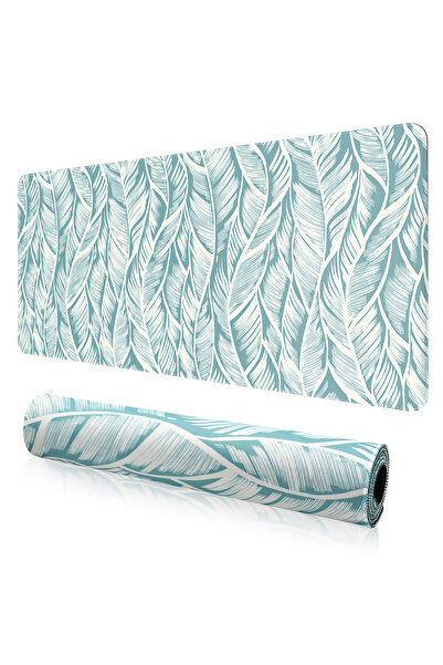 Sumkyle Large Gaming Mouse Pad, Extended Desk Mousepad with Stitched Edges, N...