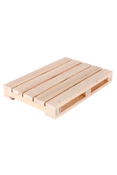 Choice Onesize Mini Wooden Pallet Beverage Coasters for Hot and Cold Drinks W...