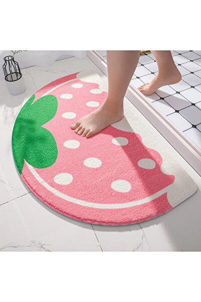 Choice 40cmx60cm colour1 Soft Floor Mats Small Fresh Text Flowers Rugs Home E...