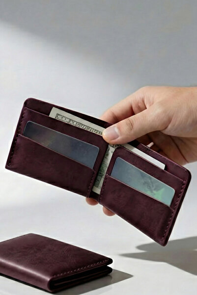 luvo Real Leather Wallet Handmade Genuine Premium Leather Italian Stitching B...