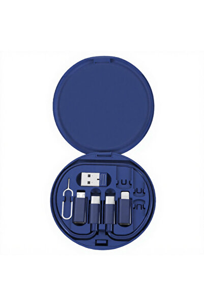 Choice Blue Without Mirror 60W Multi 4-in-1 Fast Charging Data Cable Type-C U...