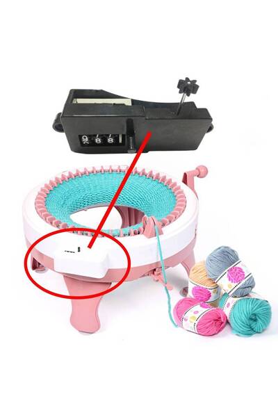 Choice عداد صفوف الكروشيه، ملحقات نول الحياكة، عداد نول لماكينة حياكة ذات 48 ...