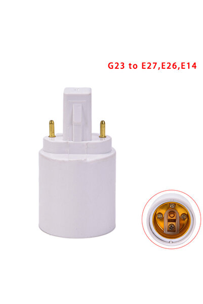 Choice 1 Piece G23 To E27 E26 Base Socket LED Halogen Light Bulb Lamp Adapter...