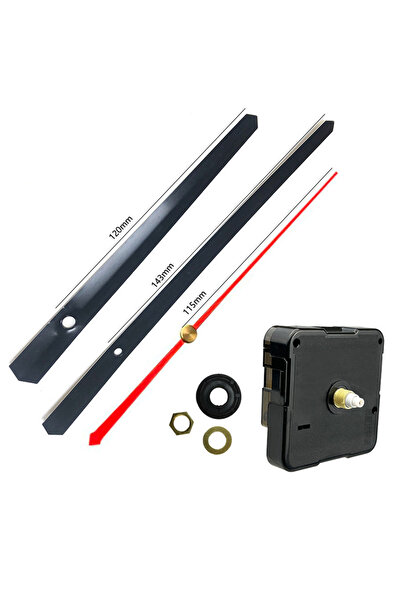 Choice Red Mechanism Clock Movement Easy To Use Hour Hand: 120 Mm Minute Hand...