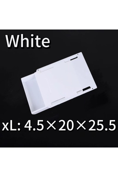Choice white-XL-1pcs Hidden Storage Box Desk Storage Drawer Self-Adhesive Pla...