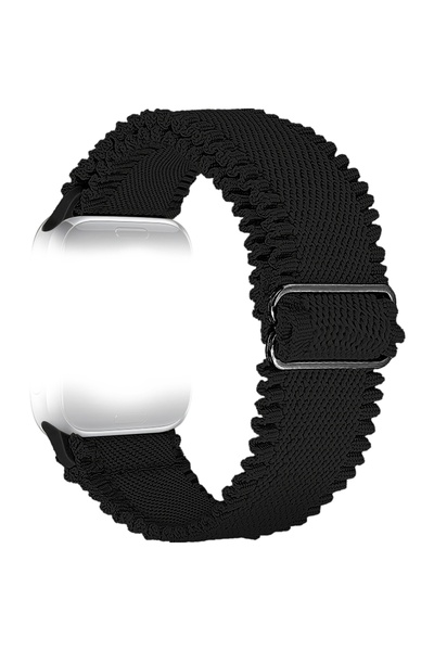 Choice 44 45 46 49mm S3 2 1 Black Lace Nylon Watch Band Compatible with Watch...