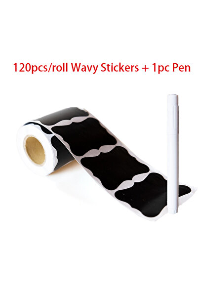 Choice1 120 موجة وقلم واحد ملصقات ملصقات قابلة لإعادة الاستخدام مقاومة للماء ...