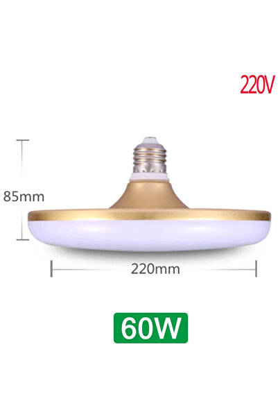 Choice 1 pcs Cold Light 60W Golden 220V E27 LED Light Bulb 110V 220V Ceiling ...