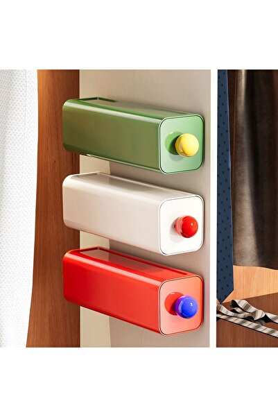 Choice Red-Green-White-3pcs 1/3Pcs Dopamine Desktop Storage Boxes Stackable D...