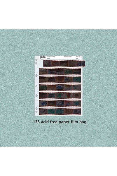 Choice A1 10 قطع 135/120 صفحات تخزين أفلام سلبية، أكياس خالية من الأحماض، حاف...