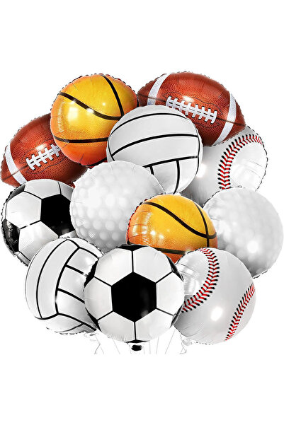 Choice نمط آخر 1 عبوة من 12 بالون رياضي من فيلم البوليستر، زينة لجميع أنواع ا...