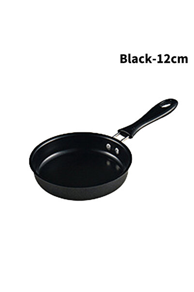Choice 12cm Black 12cm Mini Frying Pan Stainless Steel Prevent Stick Inductio...