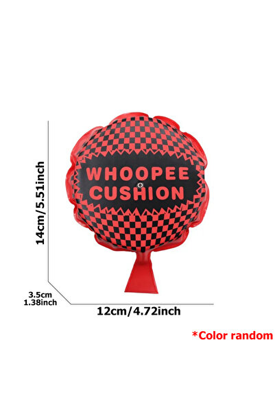 Choice وسادة هوائية عشوائية 12 سم، متوفرة بثلاثة أحجام، ألعاب مقالب مضحكة للح...