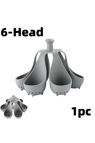 Choice1 6-head 1pc 1/2pcs Silicone Egg Cooker High-Temperature Resistant Sili...