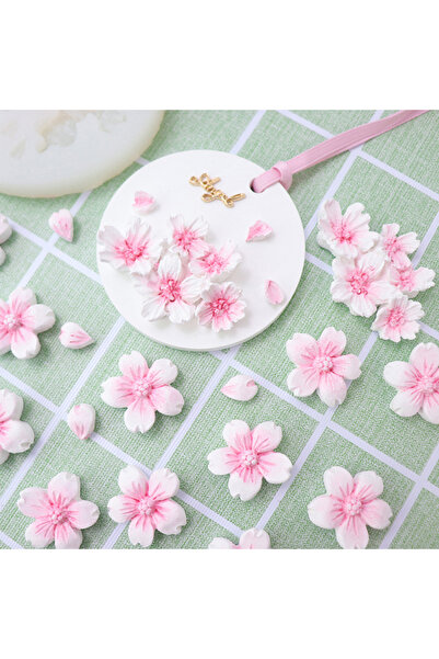 Choice one size 1Pc 6 Holes Cherry Flowers Silicone Mold Sugar Chocolate Smal...