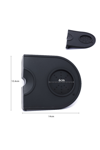 Choice small Coffee Bar Non-slip Corner Powder Press Powder Hammer Pad Silico...
