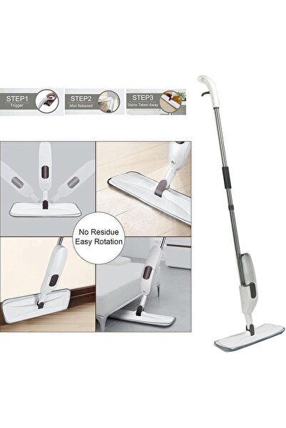 Feelings Spray Mop, KOMPAK, Grey & White Color