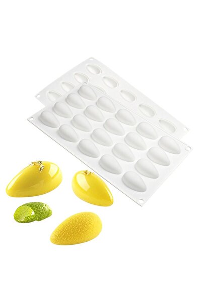 Choice SKY BLUE 20 Cavity 3D Shell Chocolate Silicone Mold DIY Mousse Moulds ...