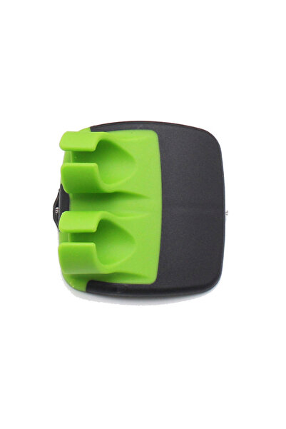 Choice green 1pc Stainless Steel Handheld Vegetable Peeler with Finger Grip C...