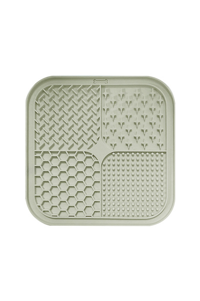 Choice 1PC 1PC-Silicone pet lick mat; pet slow feed bowl pad with suction cup...