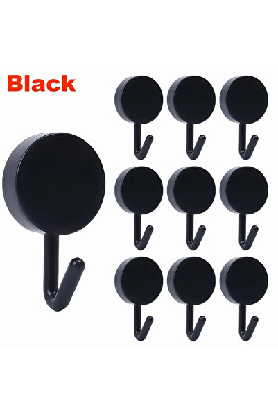 Choice طقم مكون من 10 قطع باللون الأسود، يتضمن خطافات للقبعات، وحاملات للمفات...