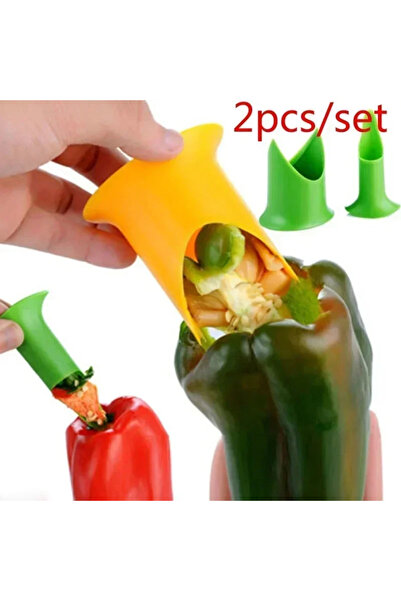 Choice 2 Pcs/set Creative Pepper Corer Seeded Remover Device Coring Device Fr...