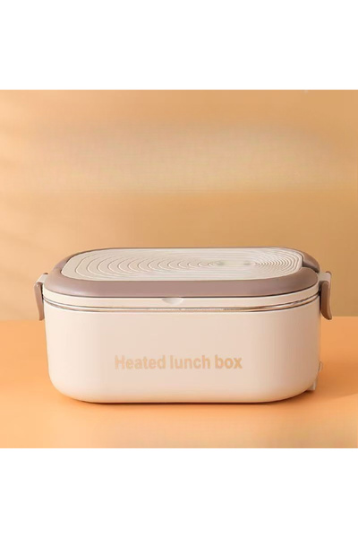 Choice oxhide brown Stainless Steel 304 Electric Lunch Box Corded Heating Sys...