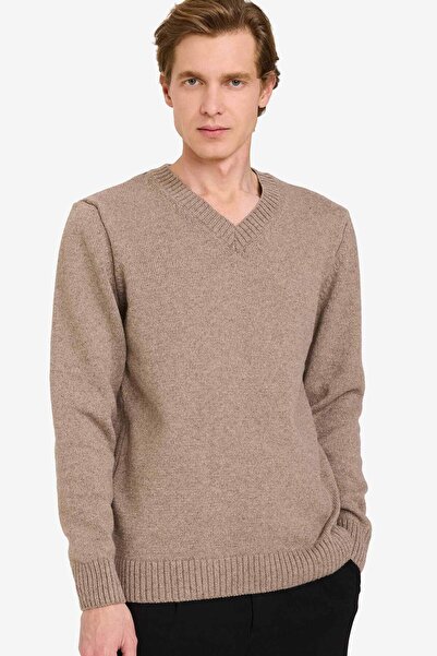 DeFacto Standard Fit V-Neck Knitwear Sweater G6178Ax25Cw