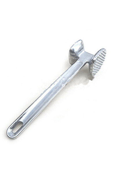 Choice مطرقة تليين اللحم الفضية، مطرقة معدنية من الفولاذ المقاوم للصدأ، أداة ...