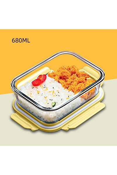 Choice علبة غداء زجاجية سعة 680 مل، حاويات تخزين طعام زجاجية مع أغطية، حاويات...