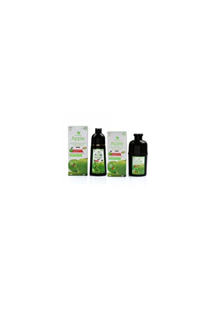 SAADA BEAUTY Dark brown hair dye shampoo, ammonia-free, with green apple extr...