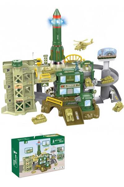 Ma Baby مجموعة مسار منحدر سيارات للأطفال، ألعاب سيارات وشاحنات سباق، مركبة بن...