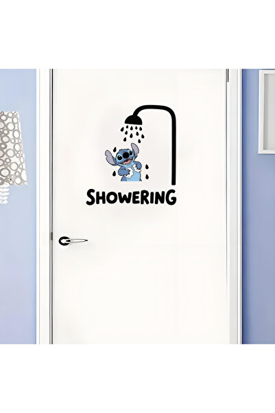 Choice لافتة دش بغرزة واحدة، إكسسوار لتزيين الحمام، ملصق جداري اتجاهي