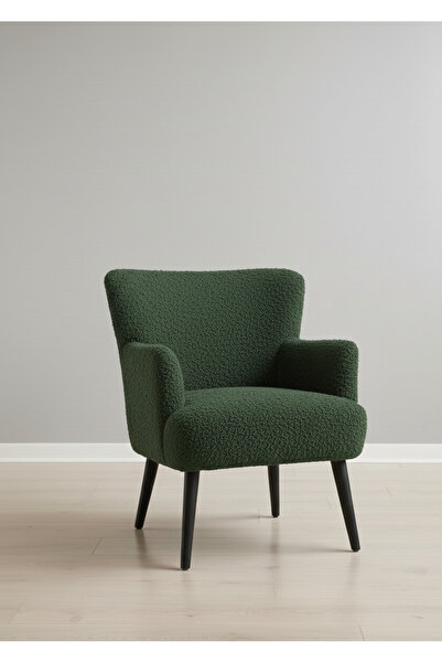 WATERYBROOK Welsoft Berjer Tekli Koltuk – Demonte Siyah Ahşap Ayak – 12 Renk ...