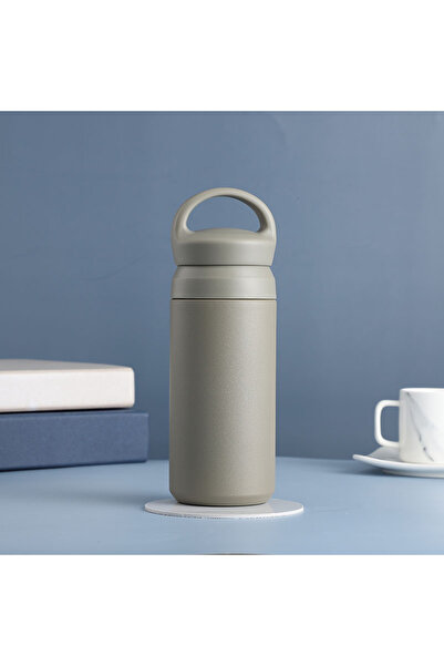 Choice 500ml Gray 350/500ml Stainless Steel Thermal Water Bottle High-capacit...