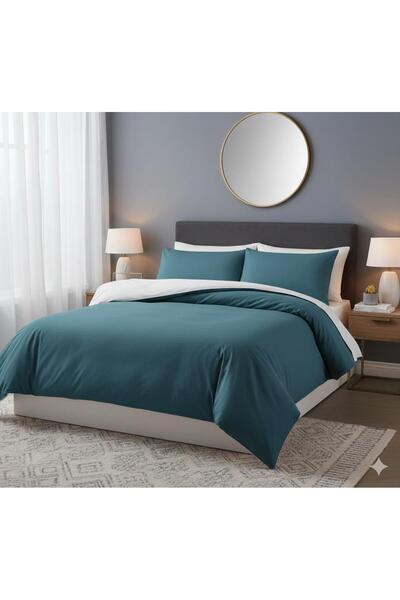 VİLERA HOME 100% Cotton Deluxe Double Bedding Set
