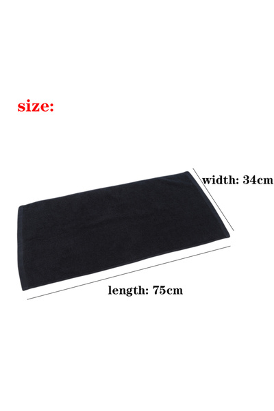 Choice Black Black Large Bath Towel Cotton Super Absorbent Large Towel Face/B...