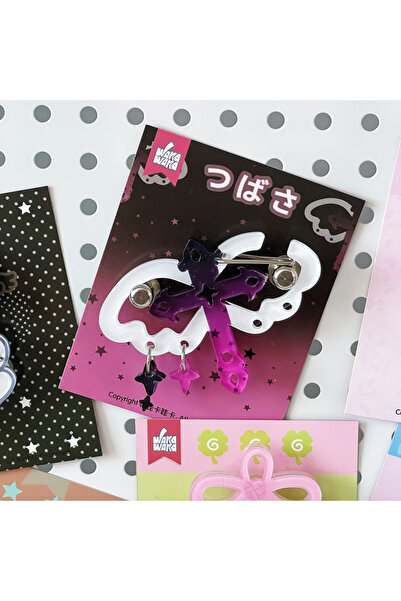 Choice3 Acrylic 04 Cute Acrylic Charm Carabiner for Scrapbook Deco Ita Bag De...
