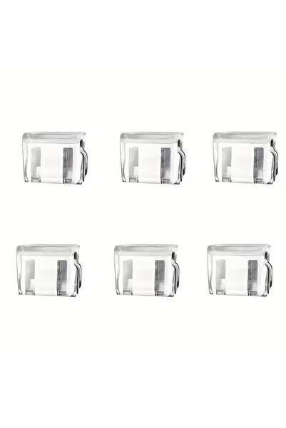 choice2 6pcs 2/4/6/pcs invisible leg shortening clip, non-slip pants edge cli...