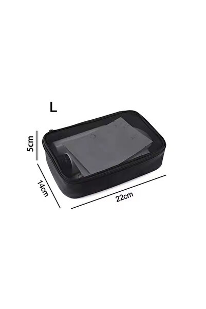 Choice حقيبة مستحضرات تجميل شفافة كبيرة الحجم (1/3 قطع) - حقيبة مكياج نسائية ...