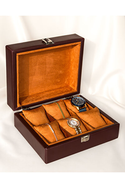 Shansora Design 6 Watch Box, Custom Made, Handmade, Accessory Organizer