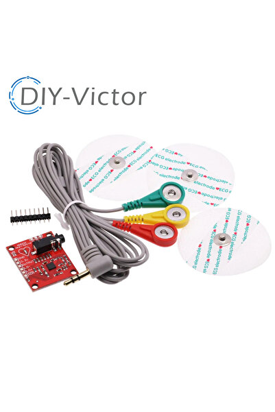 Choice Muscle Muscle signal sensor EMG Sensor Ecg module AD8232 ecg measureme...