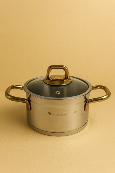 KAMPANYALI Polochef 16 Cm Paslanmaz Çelik Derin Tencere 2 Lt | Çorba ve Yemek...