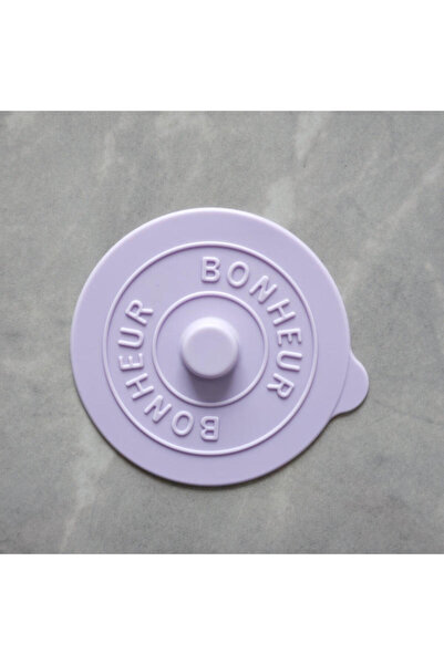 Choice غطاء سيليكون أرجواني مكون من 3 قطع لأكواب زجاجية، يحافظ على الحرارة وا...