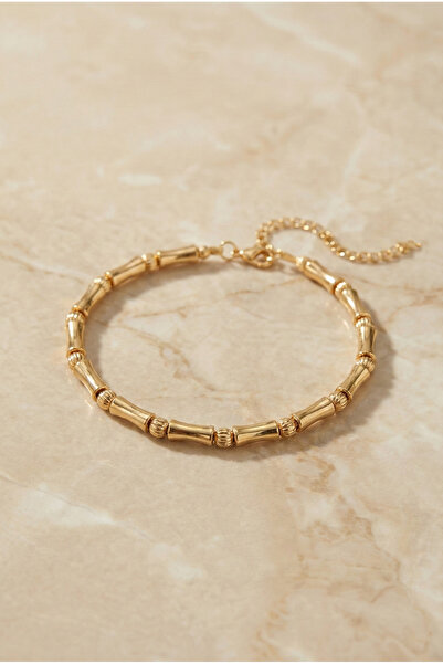 AURRARİ Altın Kaplama Kemik Dorika Ayarlanabilir Bileklik