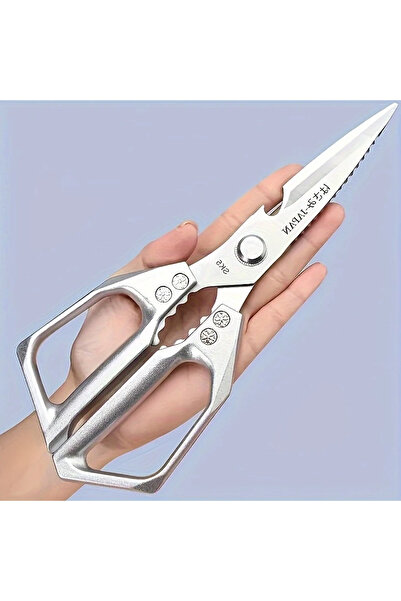 Choice 1pc Versatile Stainless Steel Kitchen Shears Ergonomic Handle Sharp Du...