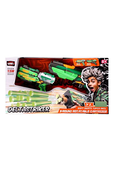 Hip Shot Combo Deltastriker (x2 Blaster) with x12 Darts