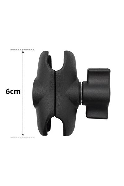 Choice 6cm 1 Pcs Aluminum Alloy Camera Extension Holder 1" Ball Head Mount Ad...