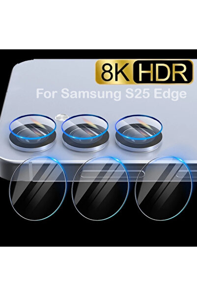 Choice 3 set S25 FE For S25 Series Back Camera Lens Tempered Glass for S25 Ed...