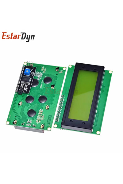 choice2 LCD2004 Green I2C LCD2004 with I2C Serial Adapter Module 20x4 Charact...